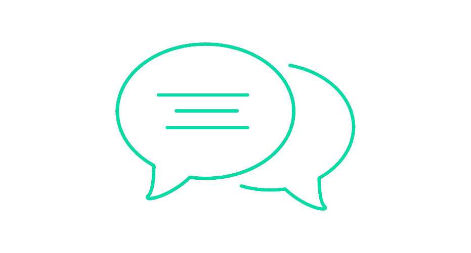 Speech bubble icon