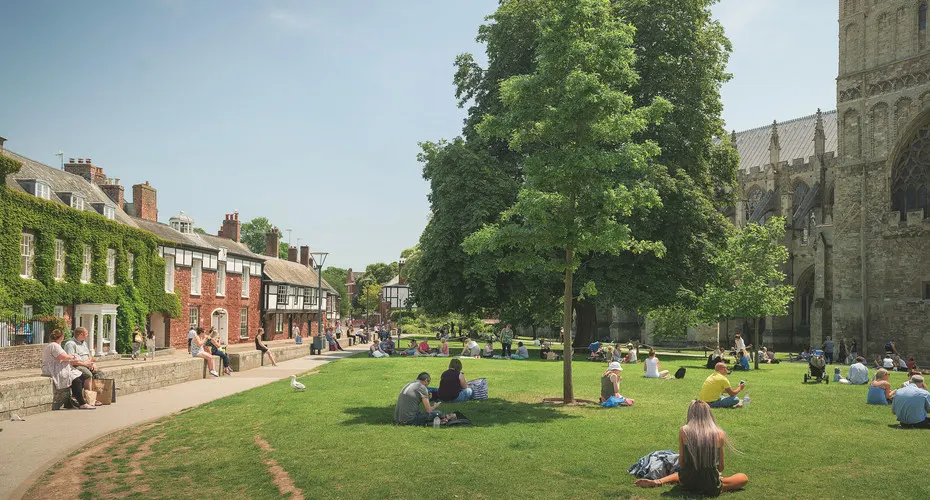 Cathedral Green, Exeter