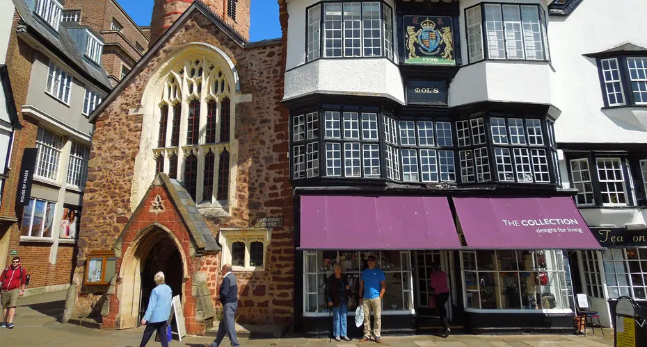 Traditional architecture in Exeter