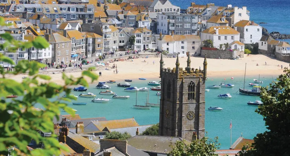 World-famous St. Ives, a short drive from the Penryn Campus